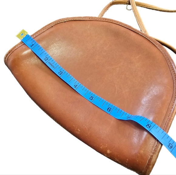 Vintage COACH Brown Half Moon Purse Pocket book USA Kimball - Picture 9 of 13